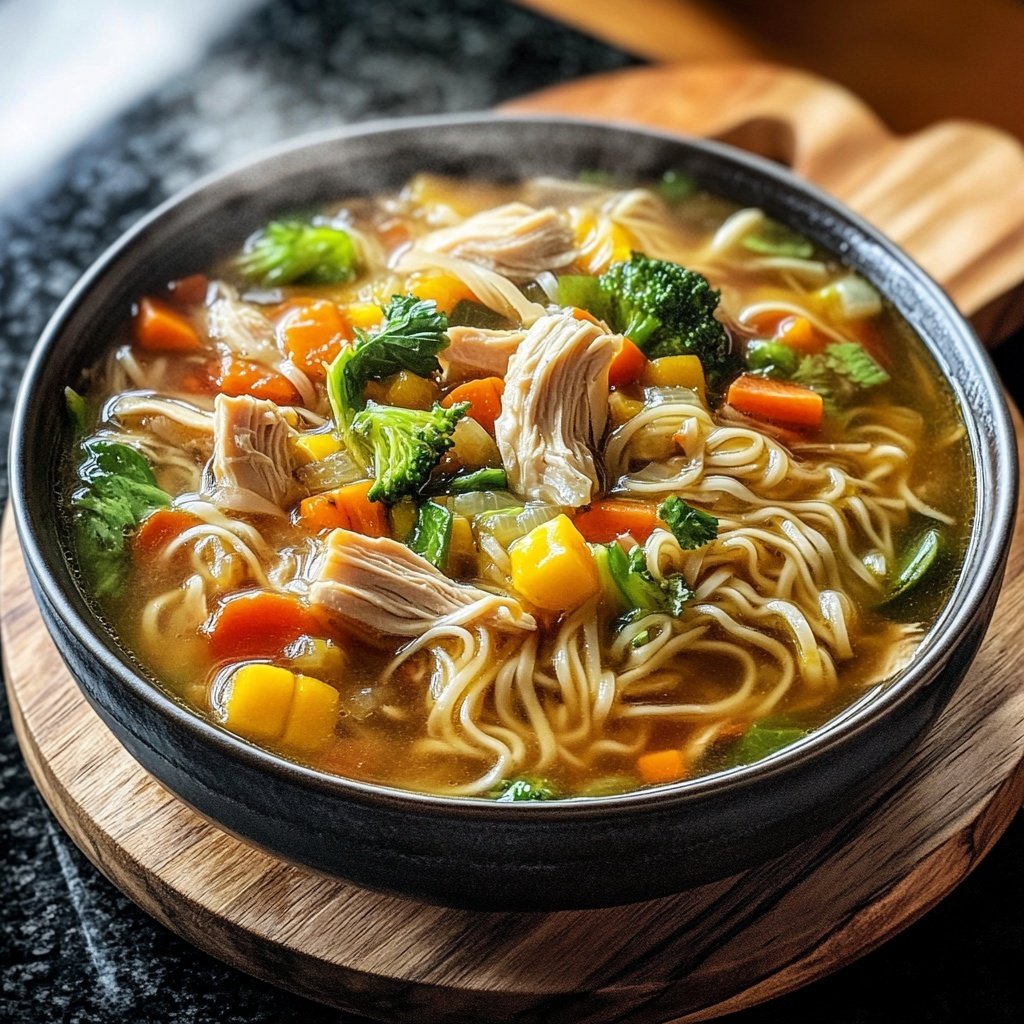 Chinese Chicken Noodle Soup
