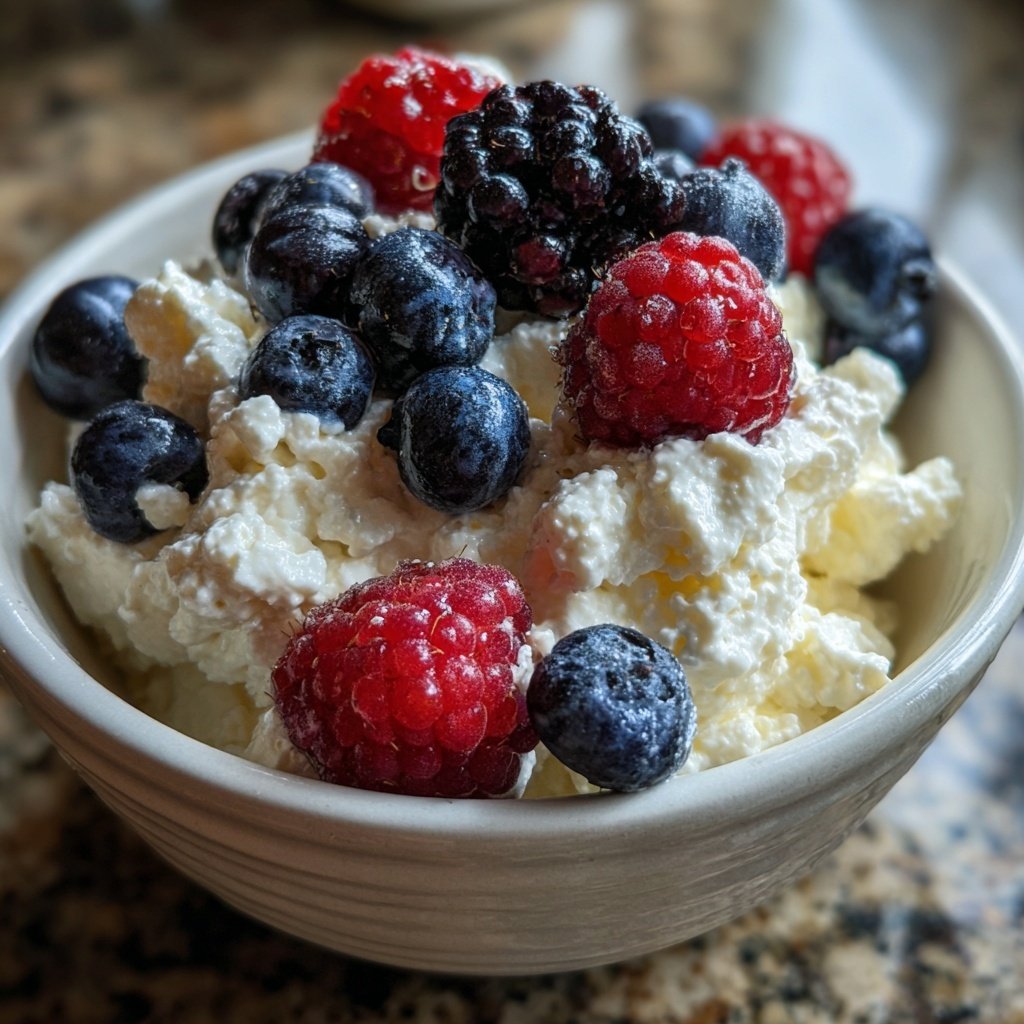 Cottage Cheese Fruit Snack