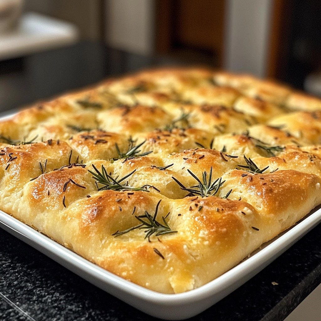 Focaccia Rosemary Bread