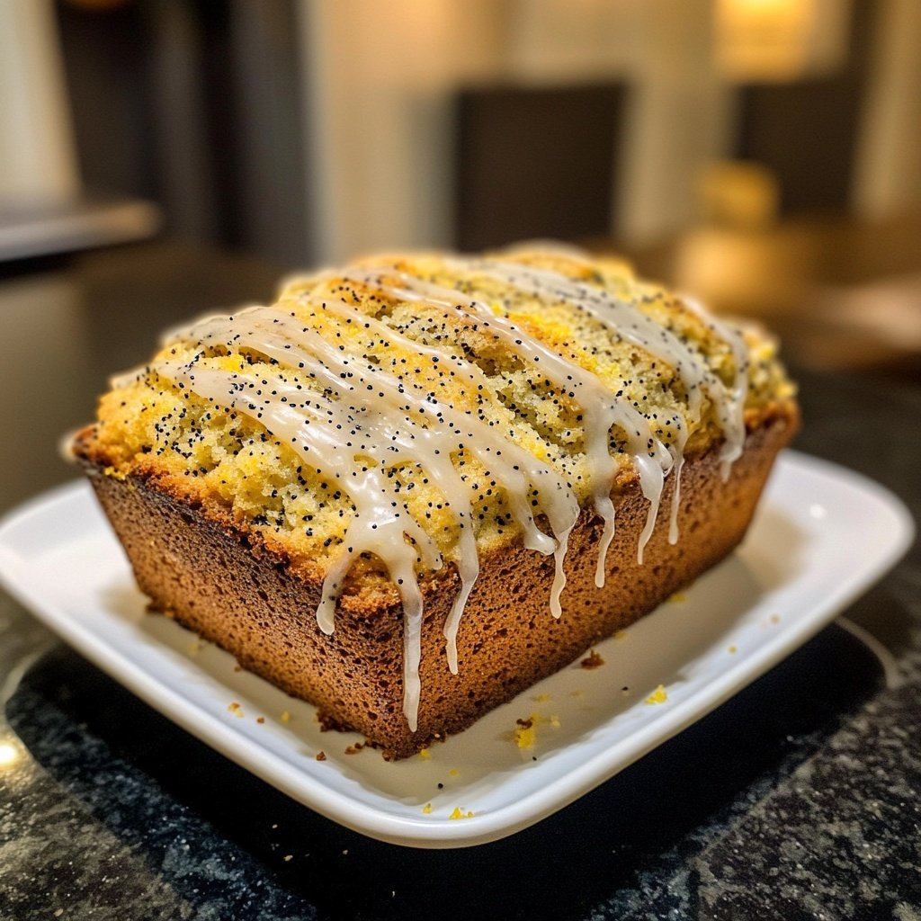 Meyer Lemon Poppy Seed Bread