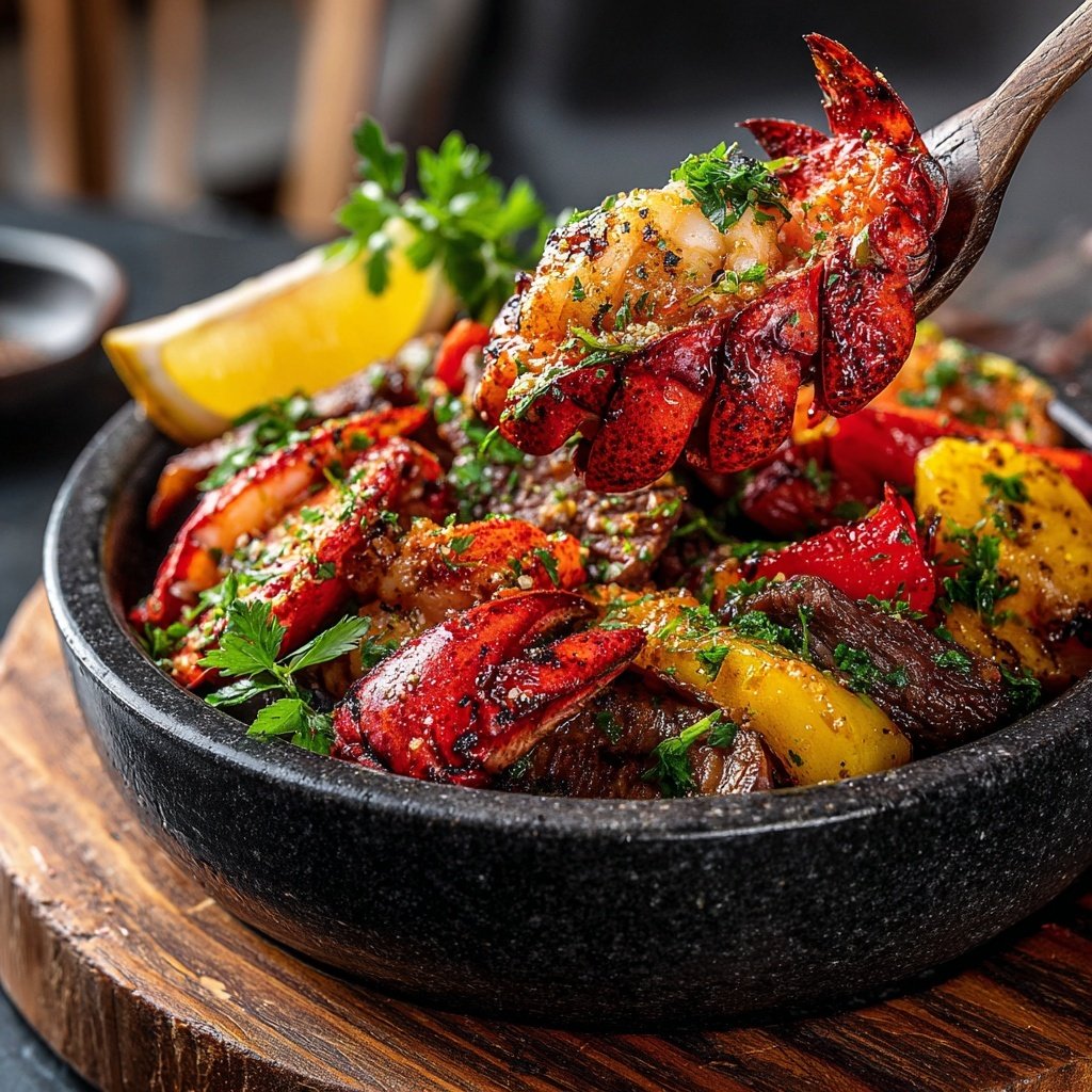 Seafood Surf and Turf Bowl