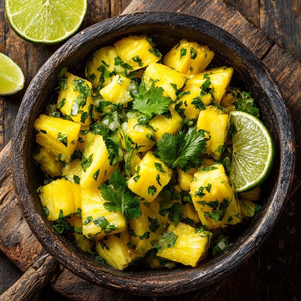 Pineapple Salsa with Lime