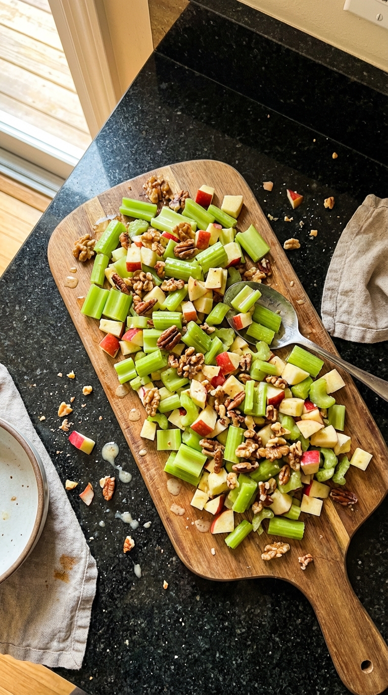 Crunchy Celery Salad with Apples