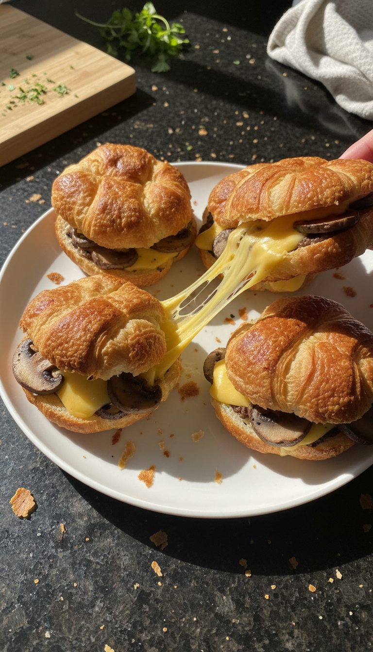 Gourmet Croissant Sliders