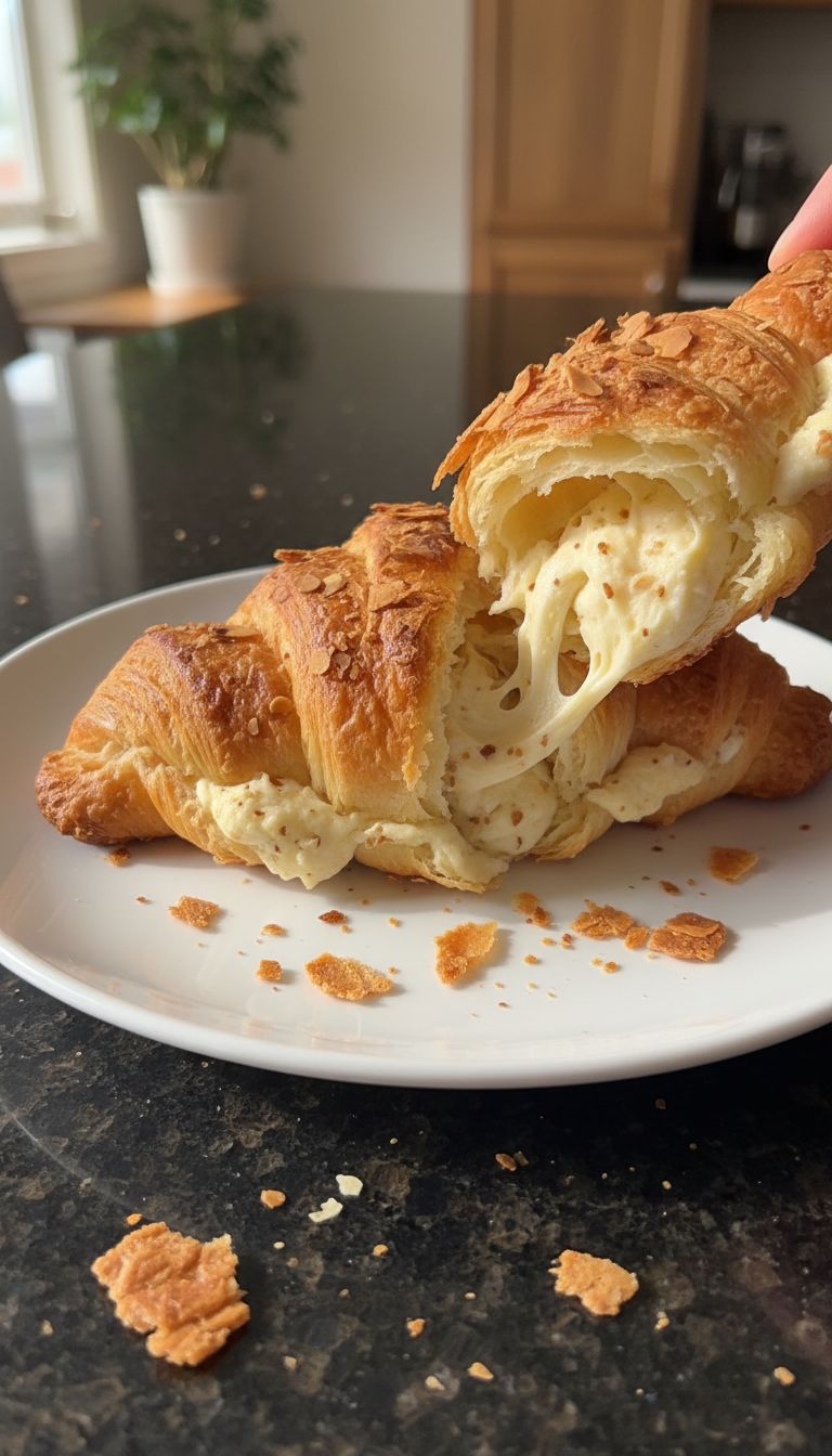 Almond Cream Cheese Croissant