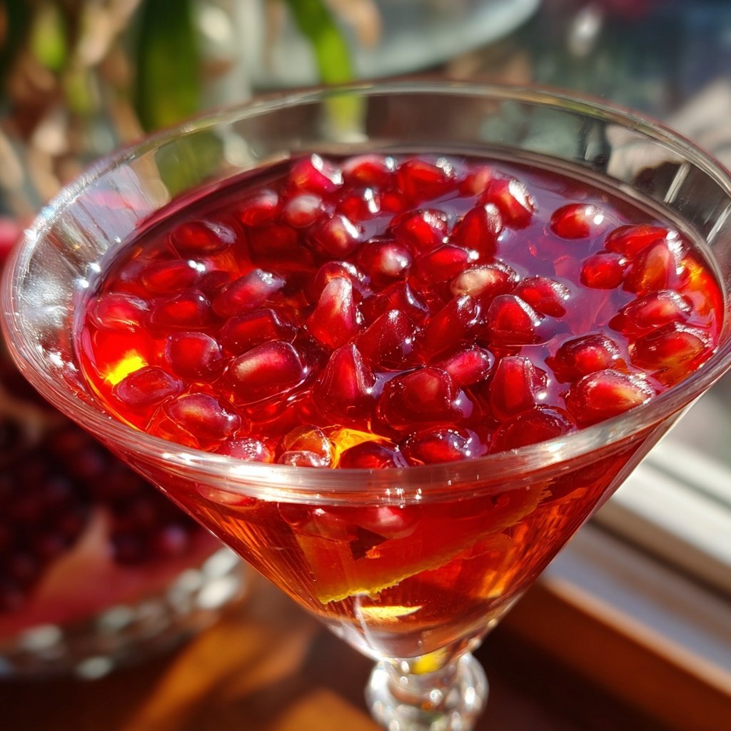 Vodka Pomegranate Martini