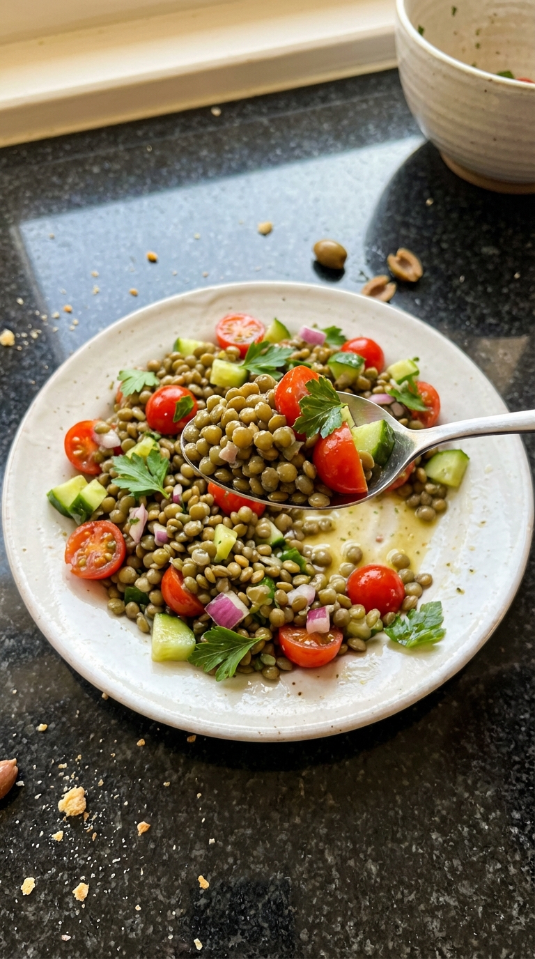 Mediterranean Lentil Salad
