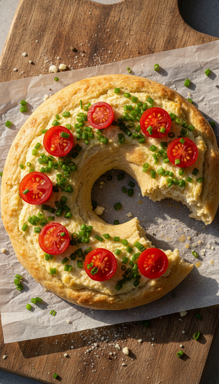 Savory Cottage Cheese Bagel Thin