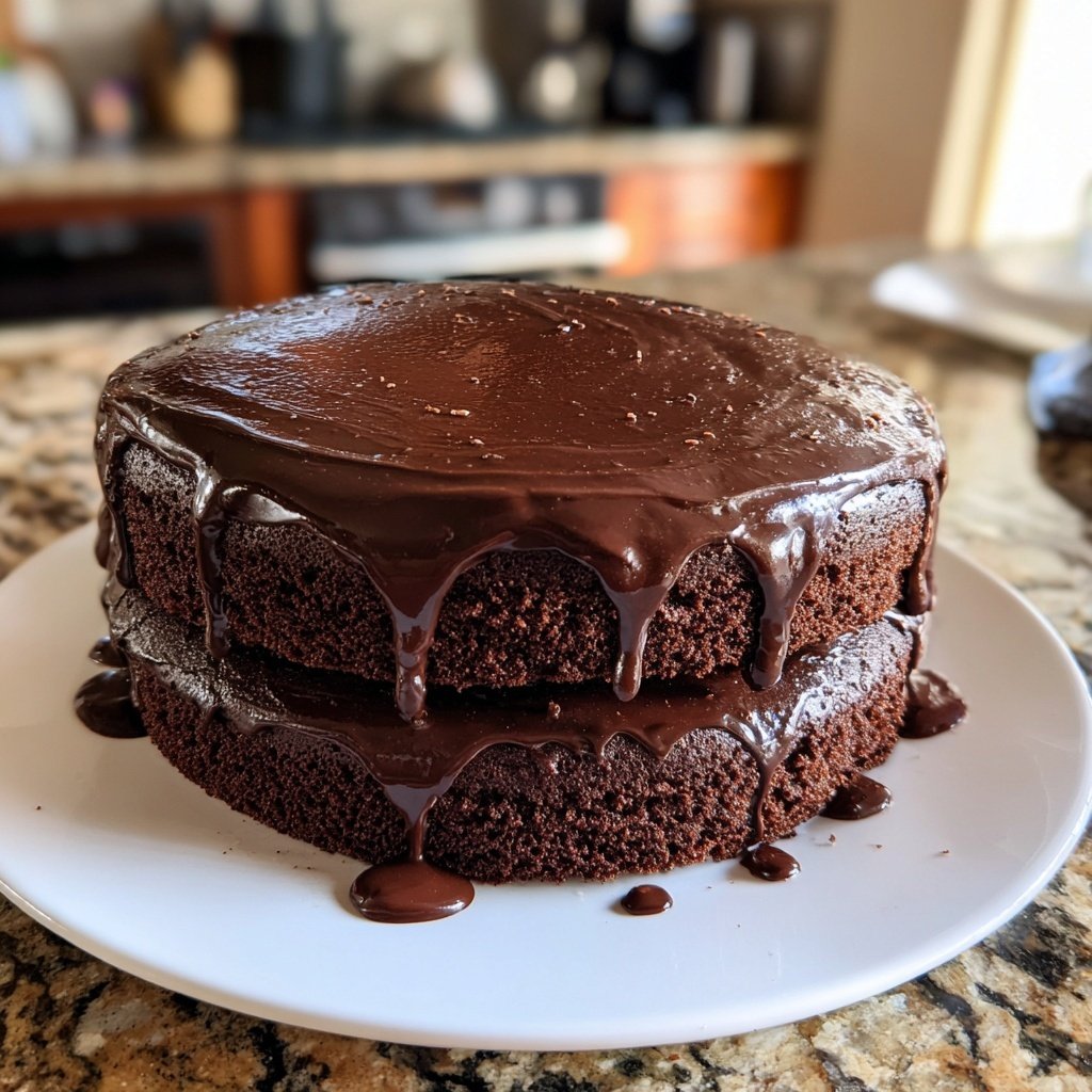 Galentine's Chocolate Ganache Cake