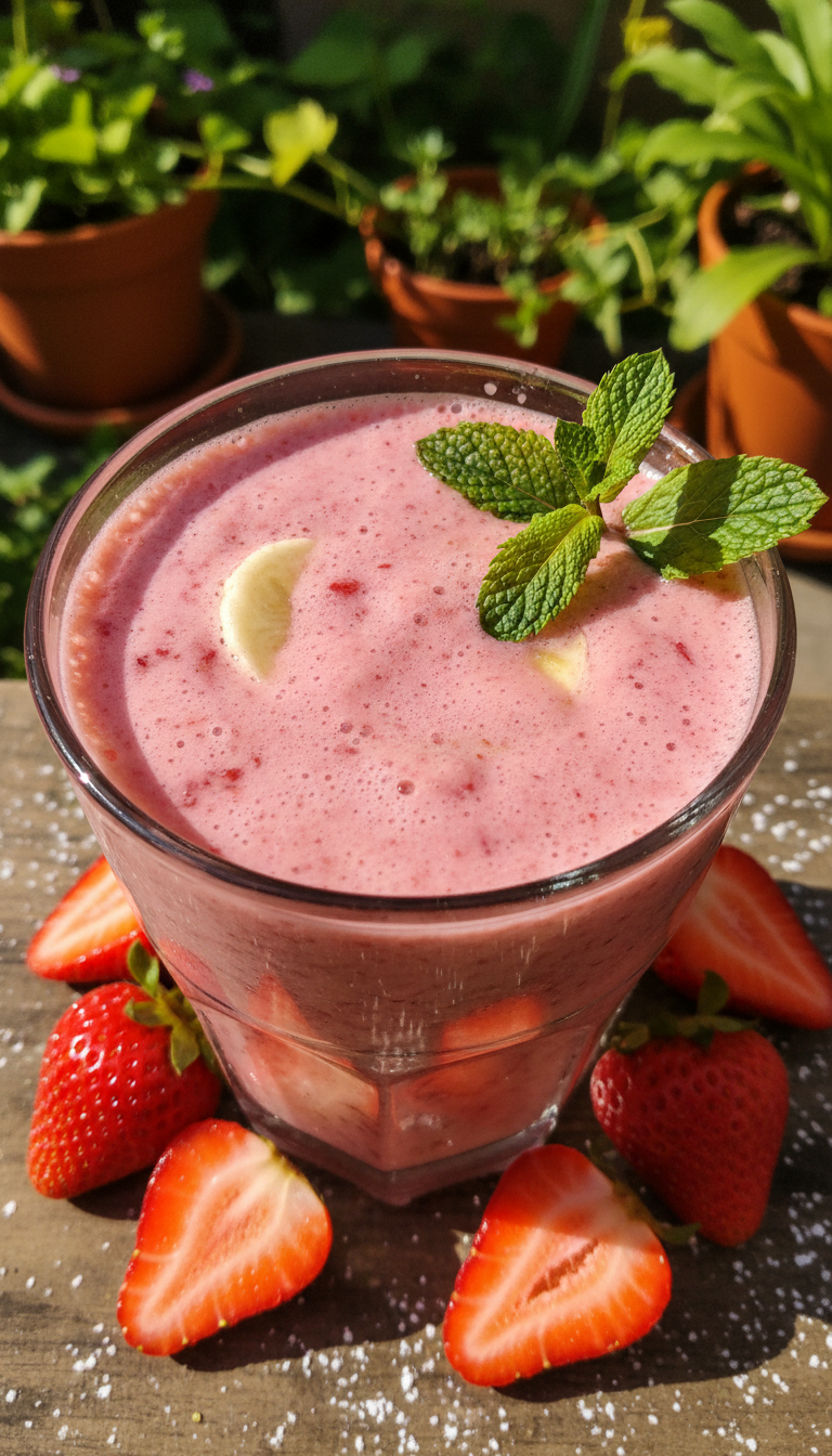 Tropical Strawberry Smoothie