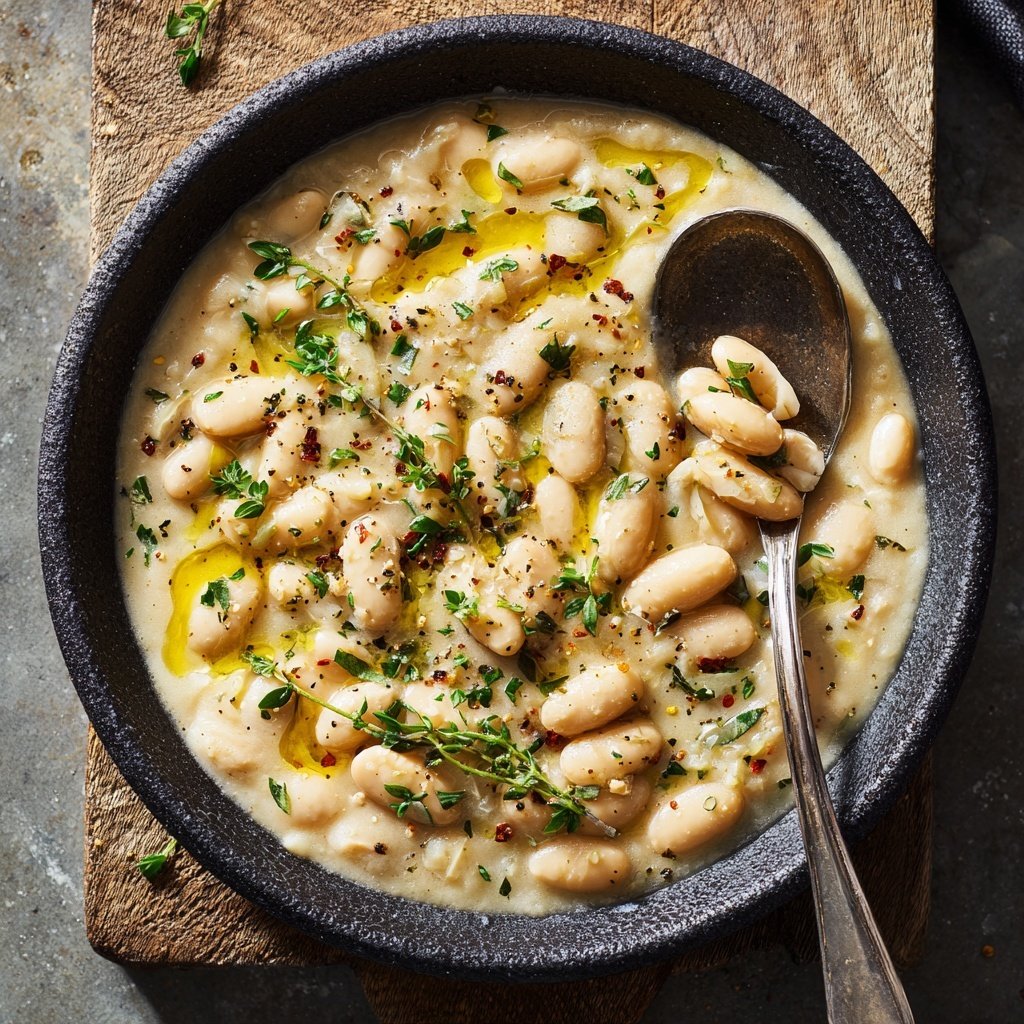 Creamy White Bean Skillet