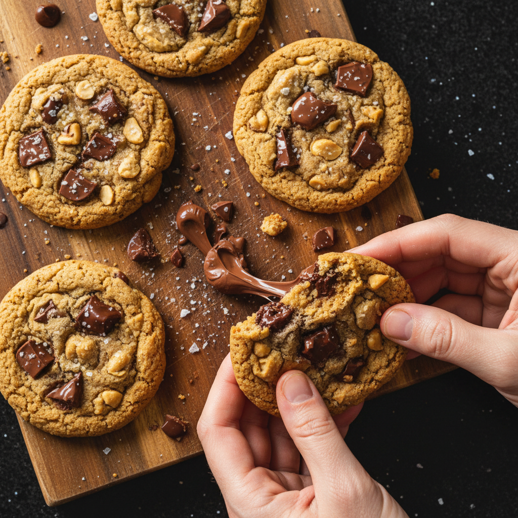 Peanut Butter Chocolate Chip Cookies