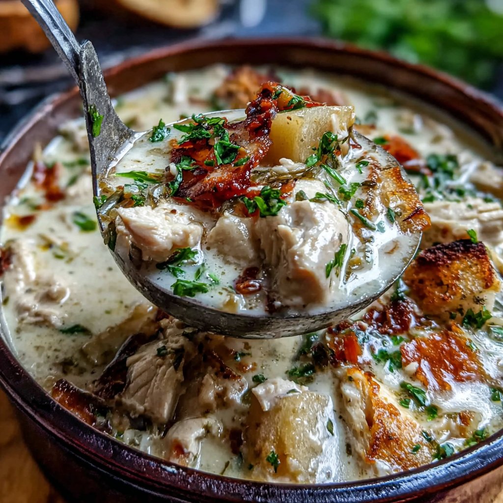 Creamy Turkey and Parsnip Stew