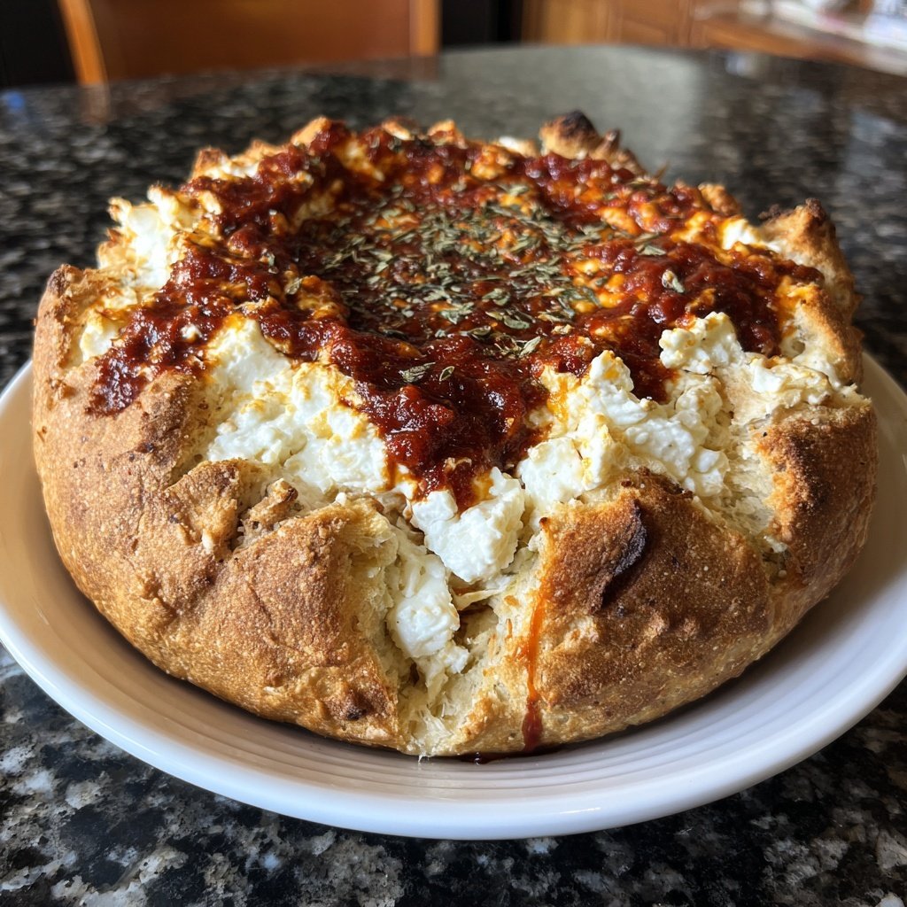 Baked Goat Cheese Marinara