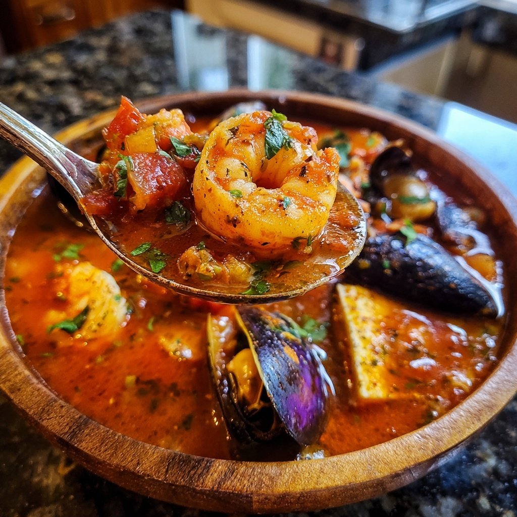 Rich and Hearty Italian Seafood Stew