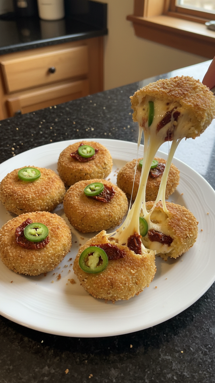 Sun-Dried Tomato Jalapeno Poppers