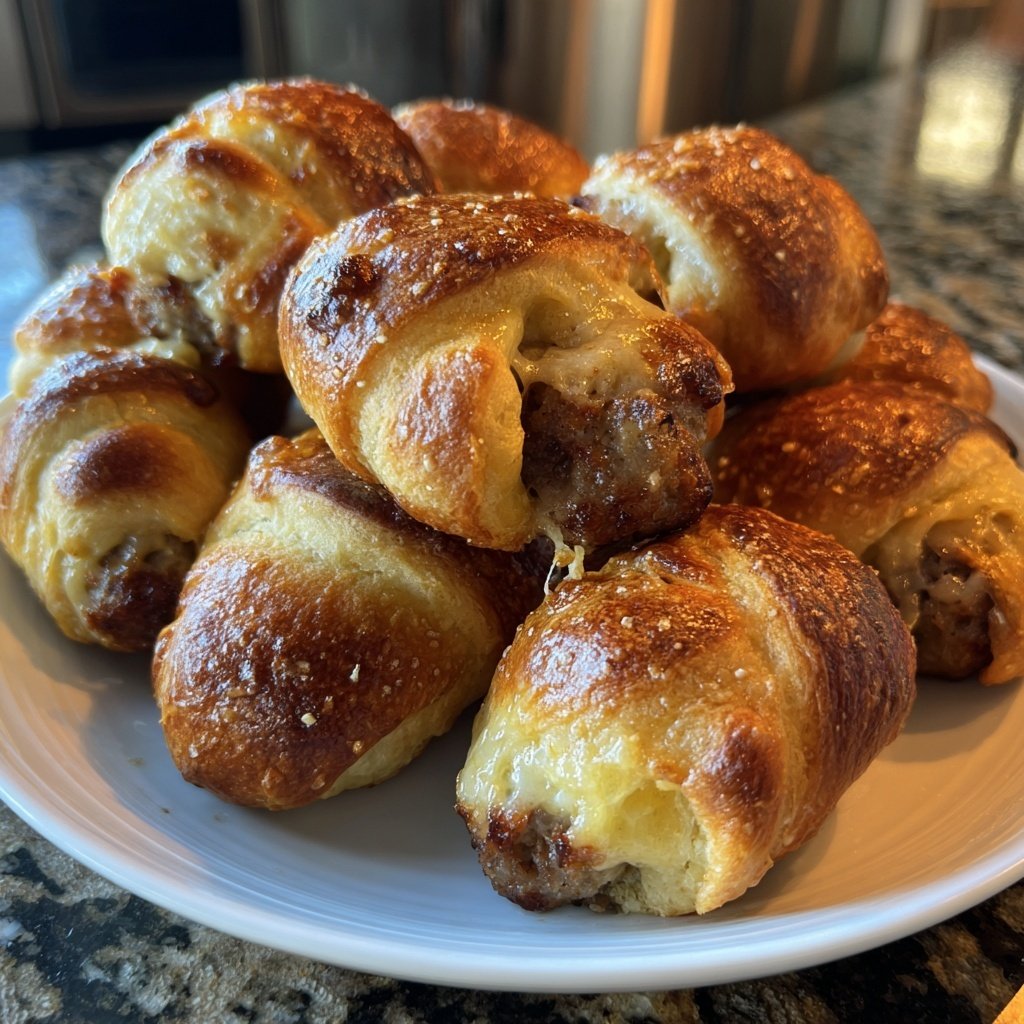 Pretzel Pigs In A Blanket