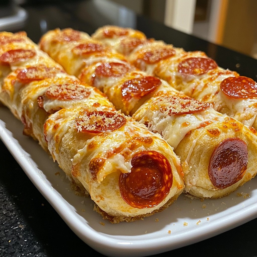 Pepperoni Pizza Rolls