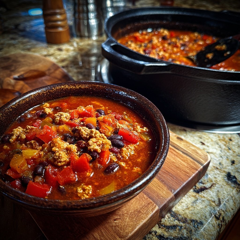 High Protein Turkey Chili