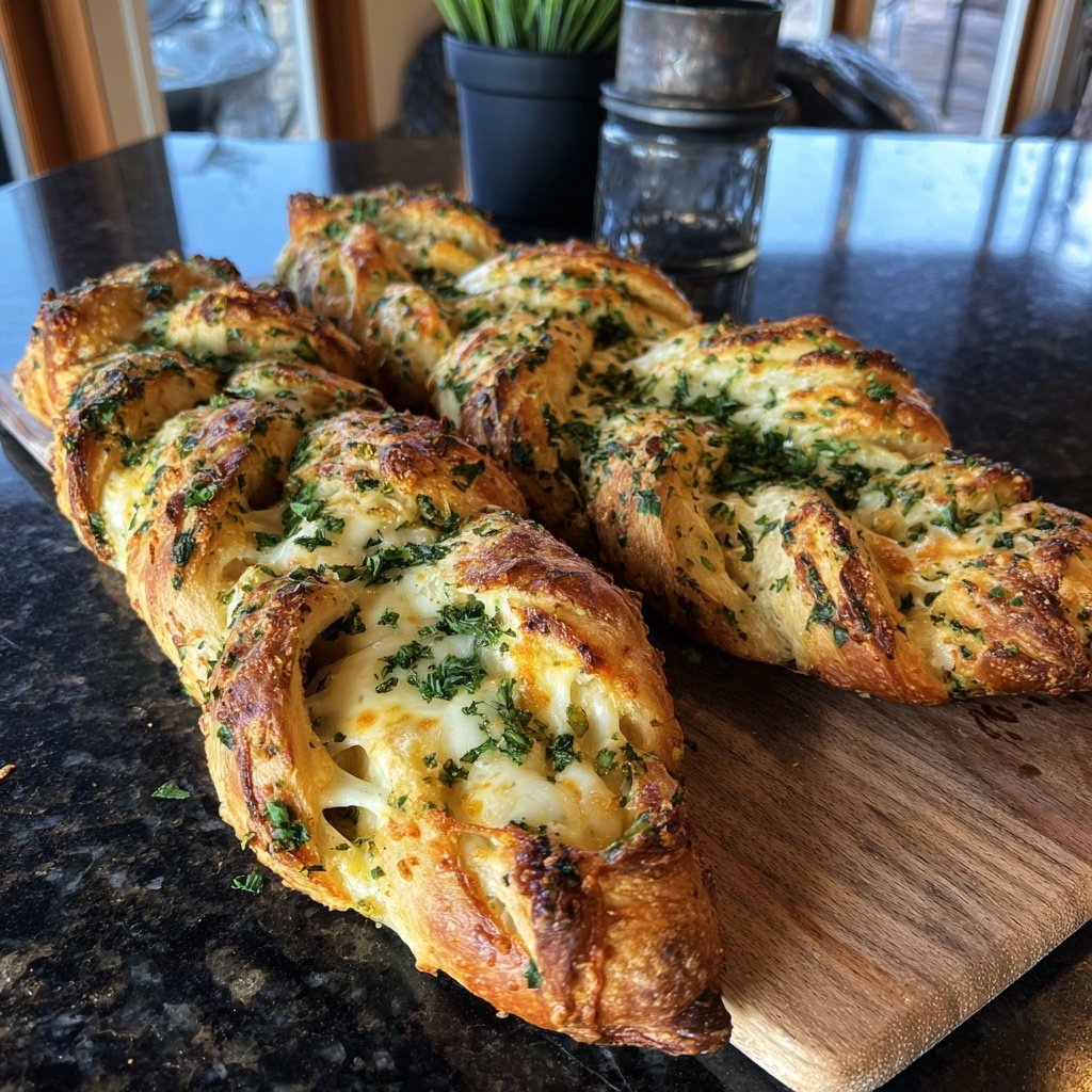 Cheesy Garlic Herb Breadsticks
