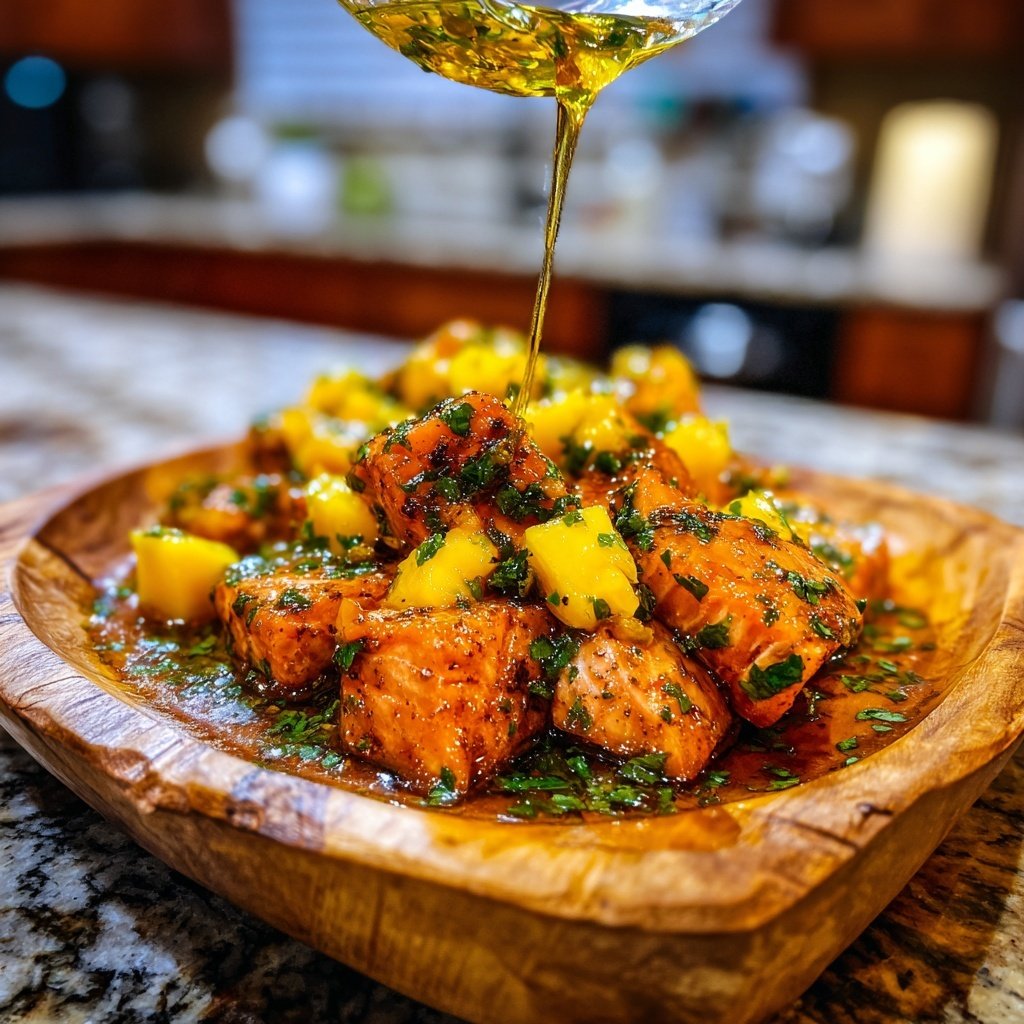 Tropical Mango Salmon Marinade