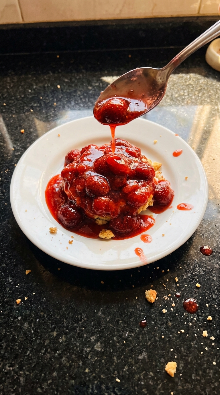 Fresh Strawberry Compote Delight