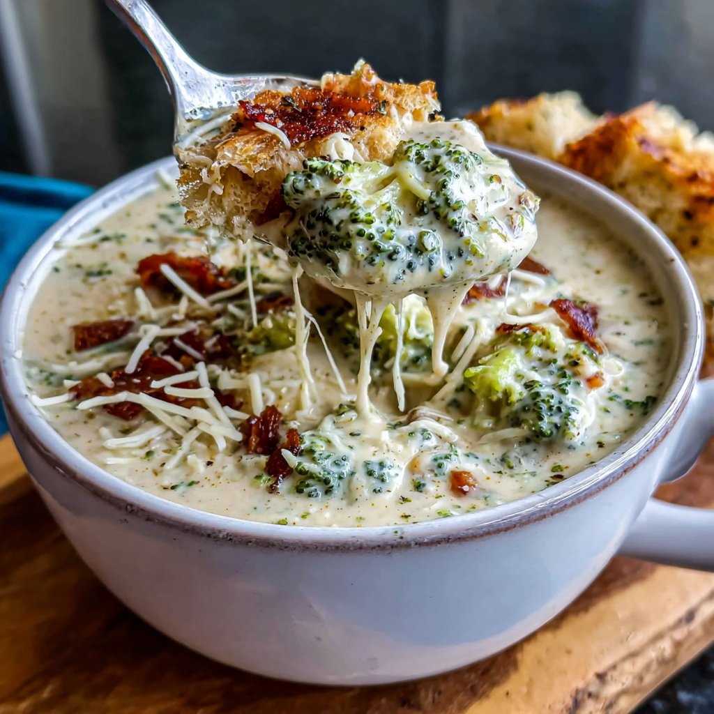 Creamy Broccoli Cheddar Soup