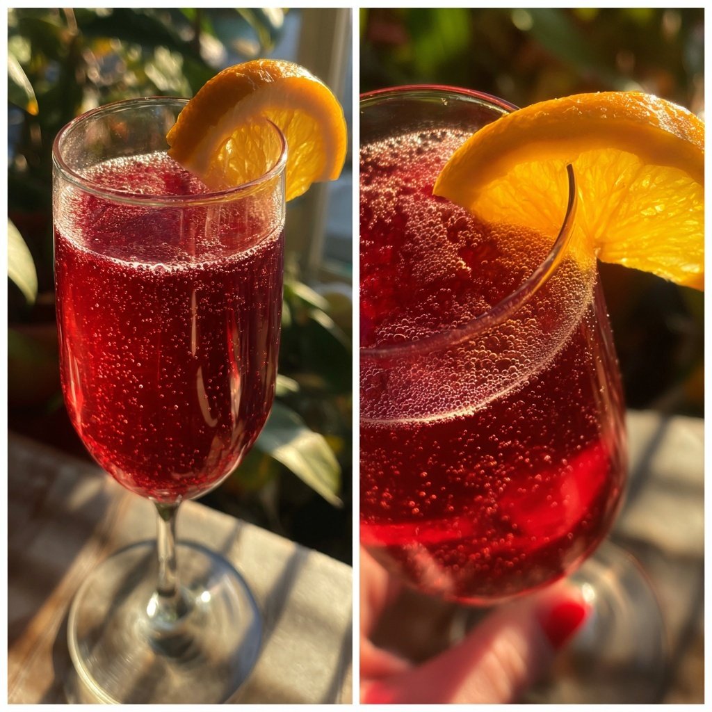 Cranberry Mimosa