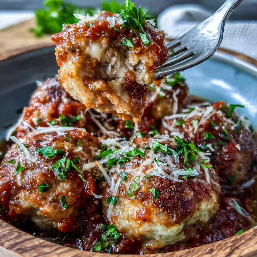 Turkey Meatballs in Marinara Sauce