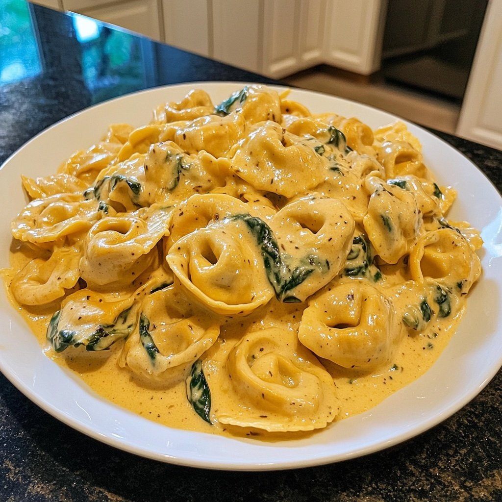 Half Baked Harvest's Slow Cooker Creamy Tortellini