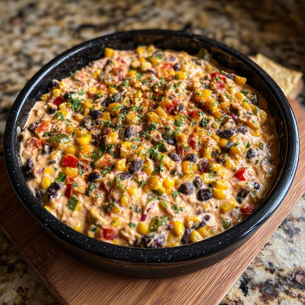 Texas Caviar Corn Dip