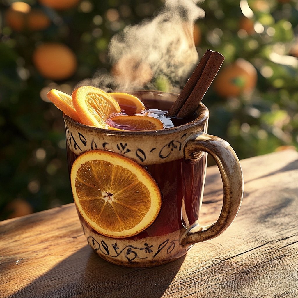 Hot Mulled Glühwein Punch