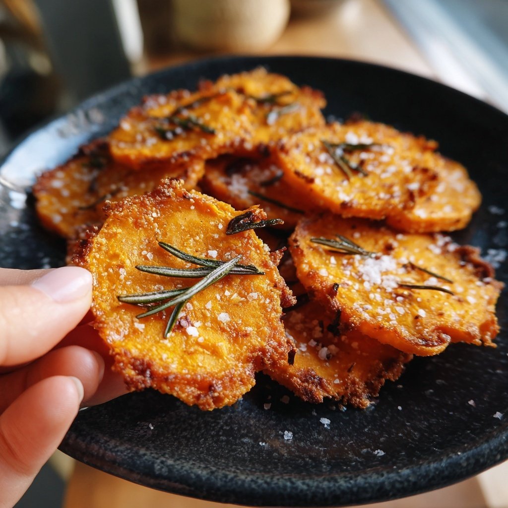 Crispy Sweet Potato Rounds