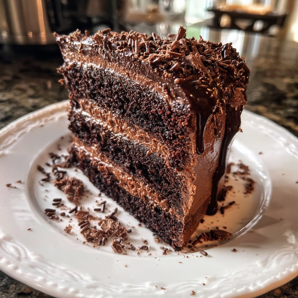 Galentine's Chocolate Delight Cake