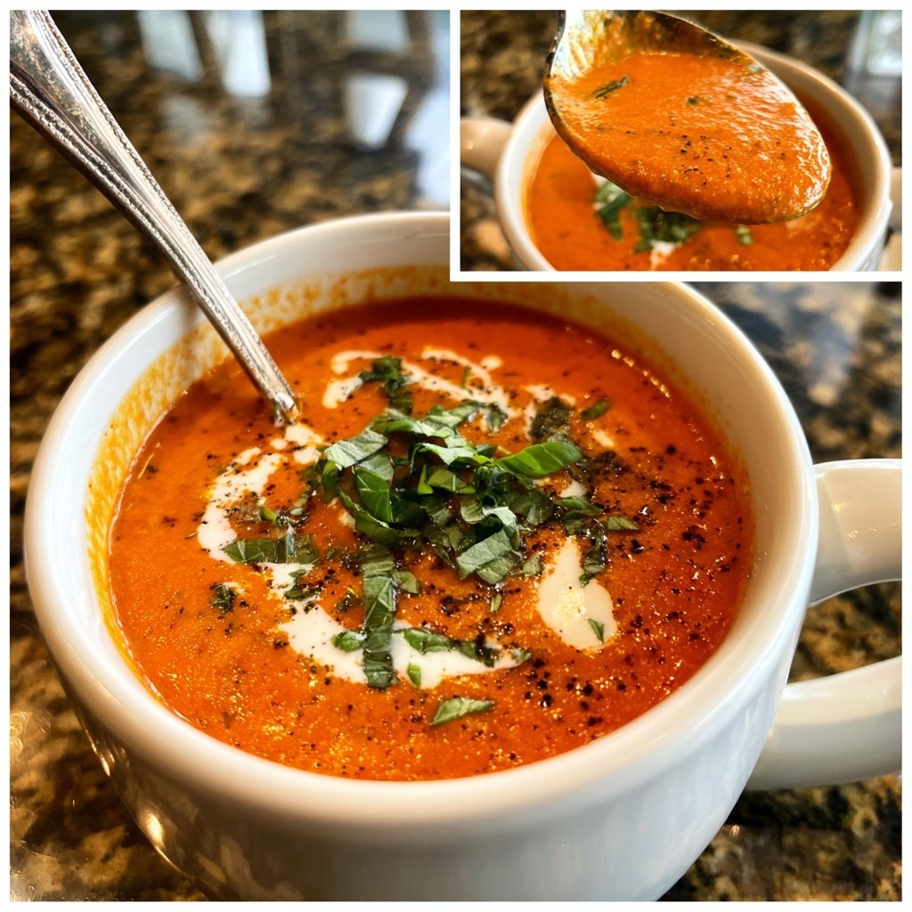 Smoky Roasted Tomato Soup