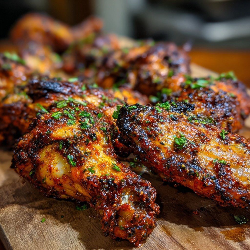 Tandoori Wings with Indian Spices