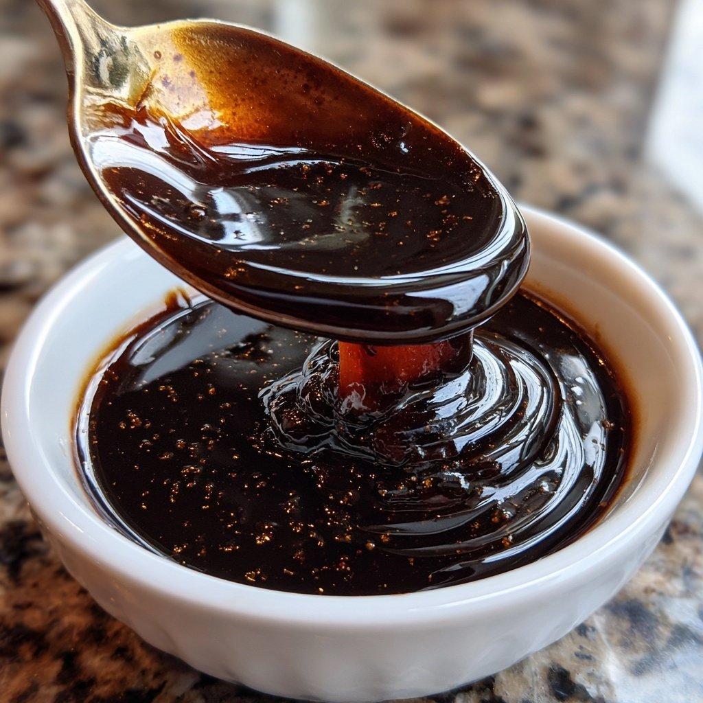 Two-Ingredient Homemade Balsamic Glaze Sauce​