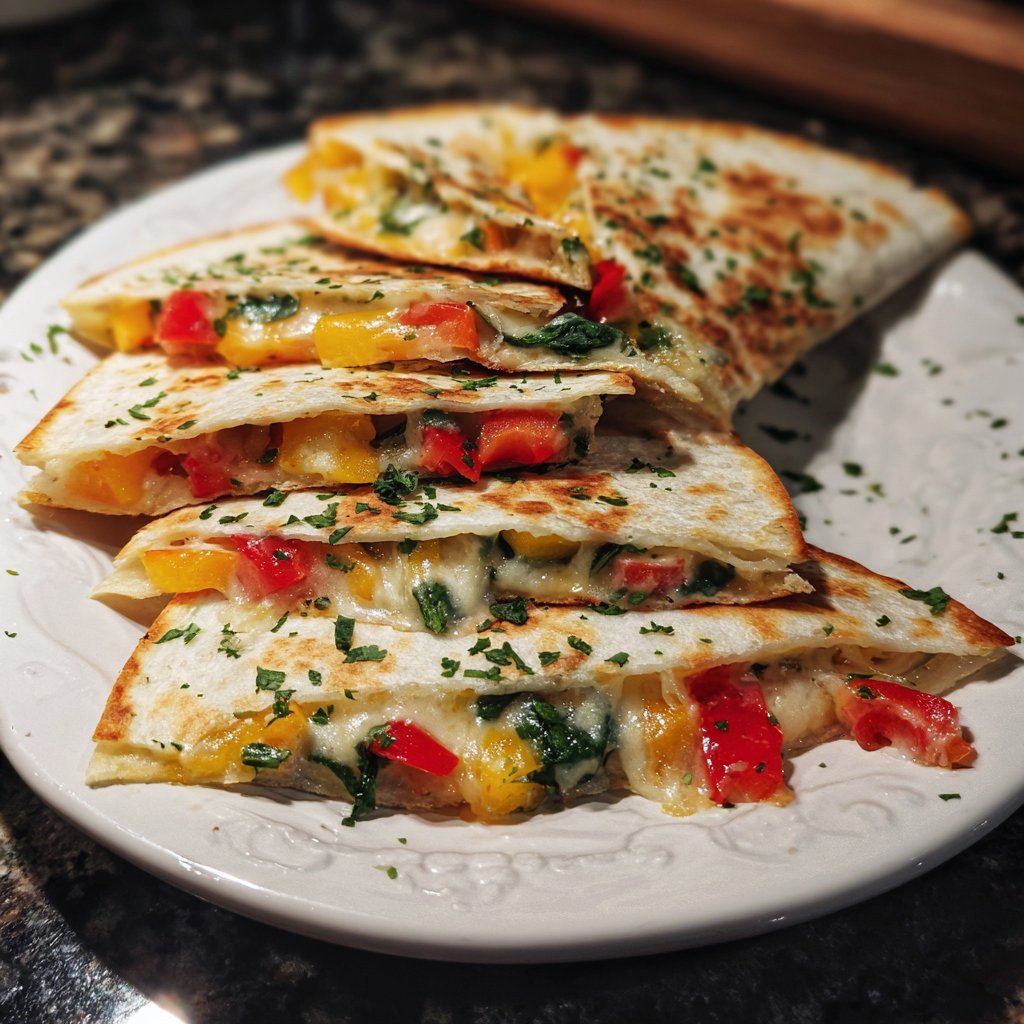 Mini Veggie Quesadillas