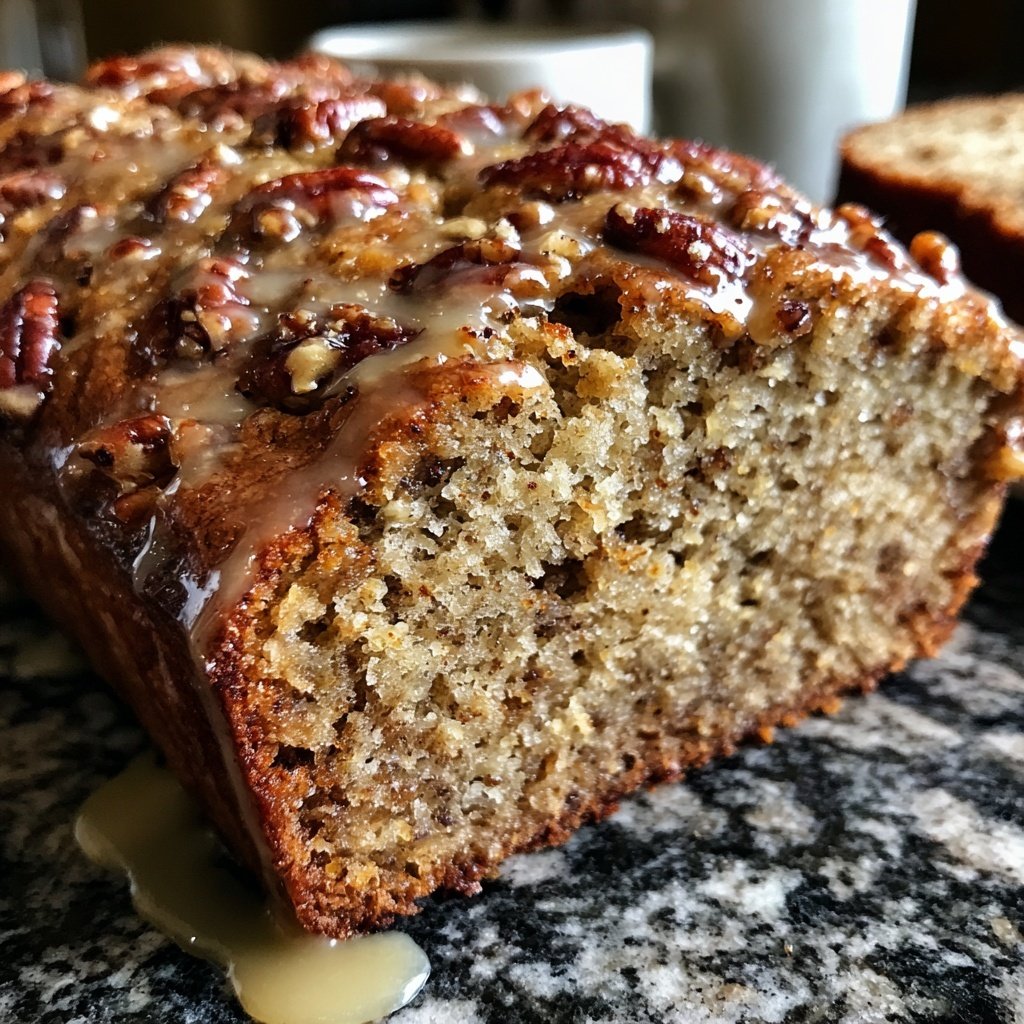 Maple Pecan Banana Bread