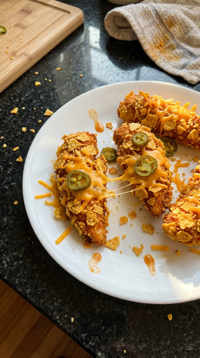 Nacho-Crusted Chicken Tenders